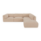 Modern European furniture - Chenille Modular Sofa - www.oroa.com