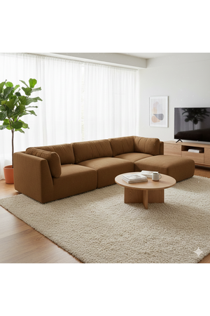 Chenille Modular Sofa | Novi Living Matina | Oroa.com