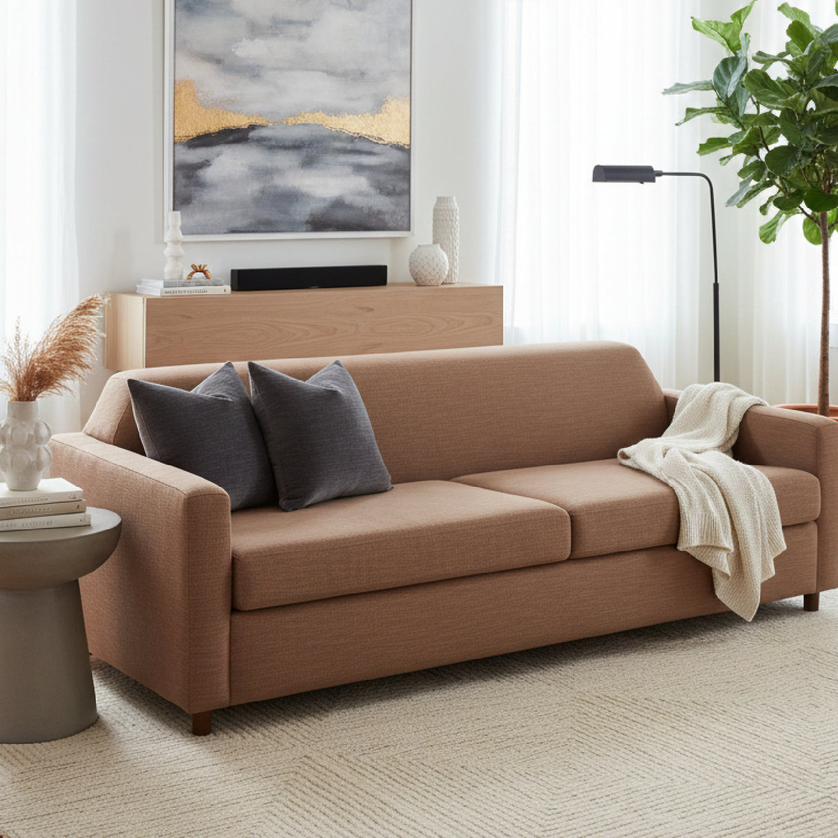 Washed Linen Sofa | Novi Living Finch