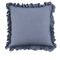 Modern European furniture - Ruffled-Edge Linen Cushion - www.oroa.com