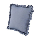 Linen Blend Ruffled Cushion | Novi Living Betty