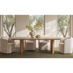  Swivel Upholstered Dining Chair | Oroa.com