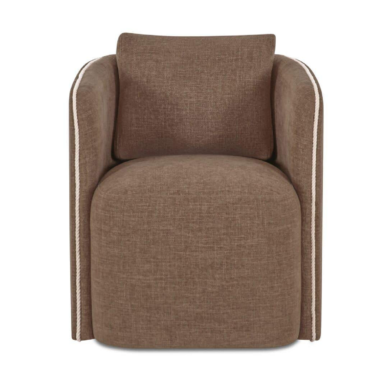 Swivel Upholstered Dining Chair | Novi Living Cecil