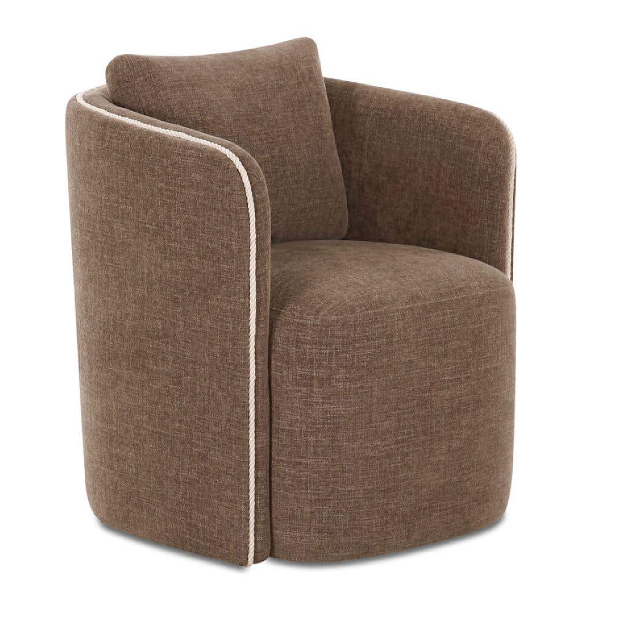 Swivel Upholstered Dining Chair | Novi Living Cecil