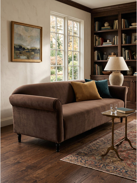 Velvet 3-Seater Sofa | Novi Living Harmony