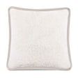 Modern European furniture - Cream Fur Look Pillow - www.oroa.com