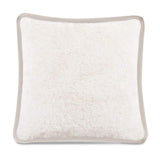 Modern European furniture - Cream Fur Look Pillow - www.oroa.com