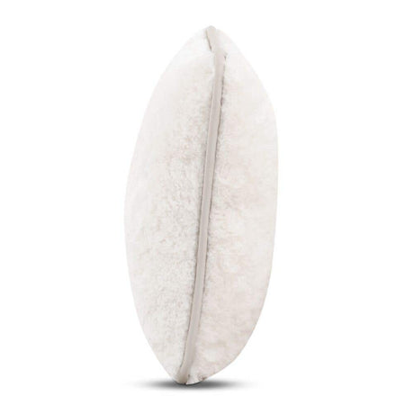 Modern European furniture - Cream Fur Look Pillow - www.oroa.com