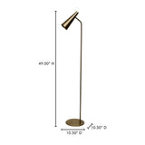 Modern European furniture - Conical Iron Floor Lamp - www.oroa.com