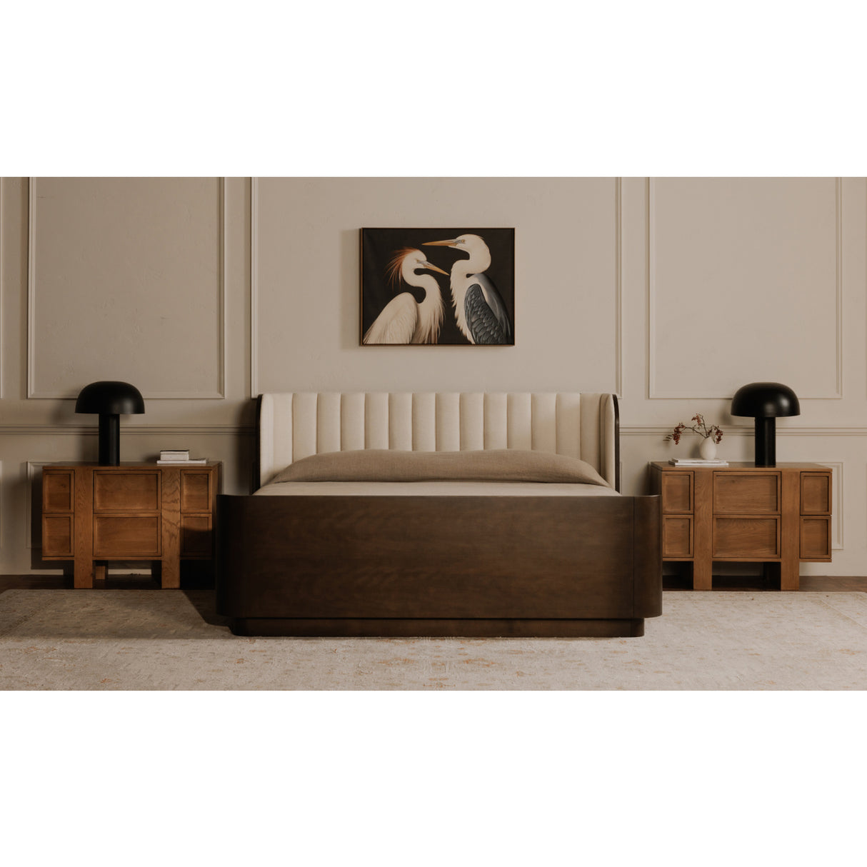 Modern European furniture - Black Dome Table Lamp - www.oroa.com