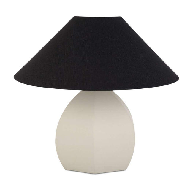 Modern European furniture - White Round Base Table Lamp - www.oroa.com