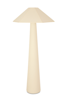 Modern European furniture - Cream Cotton Floor Lamp - www.oroa.com