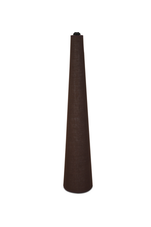 Brown Cotton Floor Lamp | Novi Living Gigi | Oroa.com