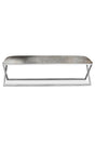 Modern European furniture - Gray Cowhide Bench - www.oroa.com