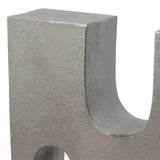 Silver Cut-Out Decorative Object | Novi Living Odi