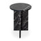 Modern European furniture - Round Marble Modern Accent Table - www.oroa.com