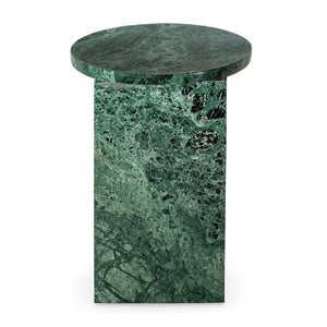 Modern European furniture - Round Marble Modern Accent Table - www.oroa.com