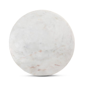 Modern European furniture - Round Marble Modern Accent Table - www.oroa.com