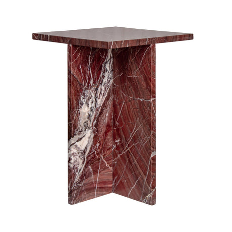 Modern European furniture - Marble Square Accent Table - www.oroa.com