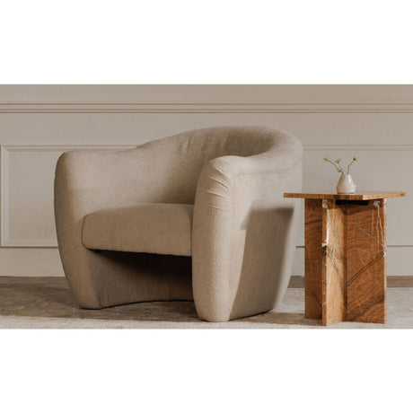 Modern European furniture - Marble Square Accent Table - www.oroa.com
