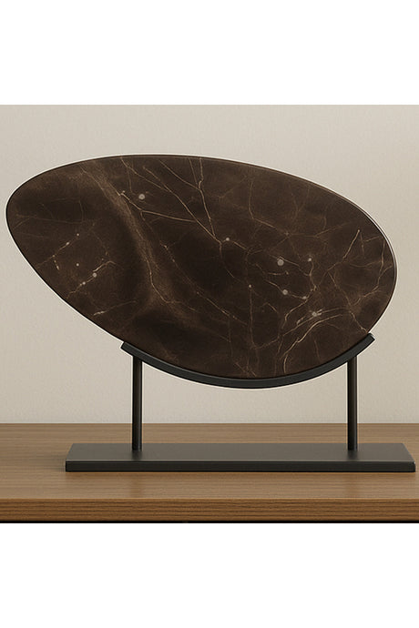 Modern European furniture - Sculptural Marble Decor - www.oroa.com