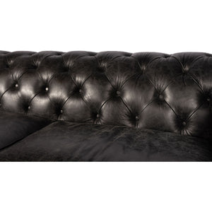 Modern European furniture - Tufted Chesterfield Leather Sofa - www.oroa.com