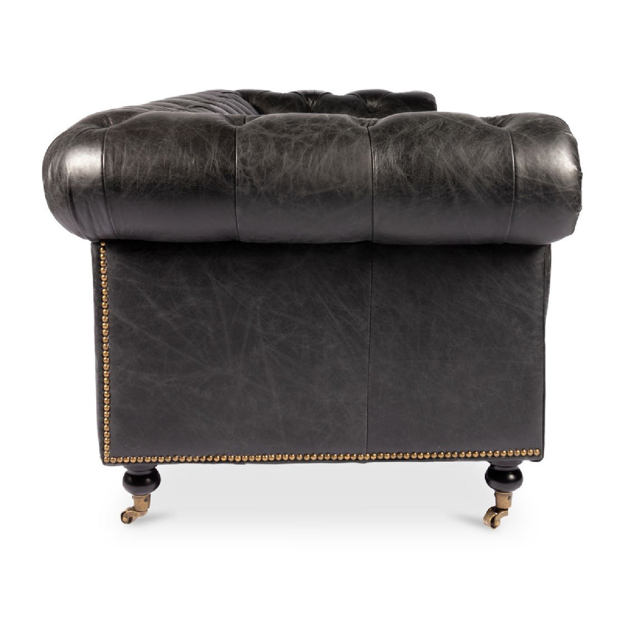 Modern European furniture - Tufted Chesterfield Leather Sofa - www.oroa.com