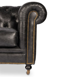 Modern European furniture - Tufted Chesterfield Leather Sofa - www.oroa.com