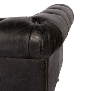 Modern European furniture - Tufted Chesterfield Leather Sofa - www.oroa.com