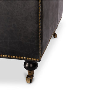 Modern European furniture - Tufted Chesterfield Leather Sofa - www.oroa.com