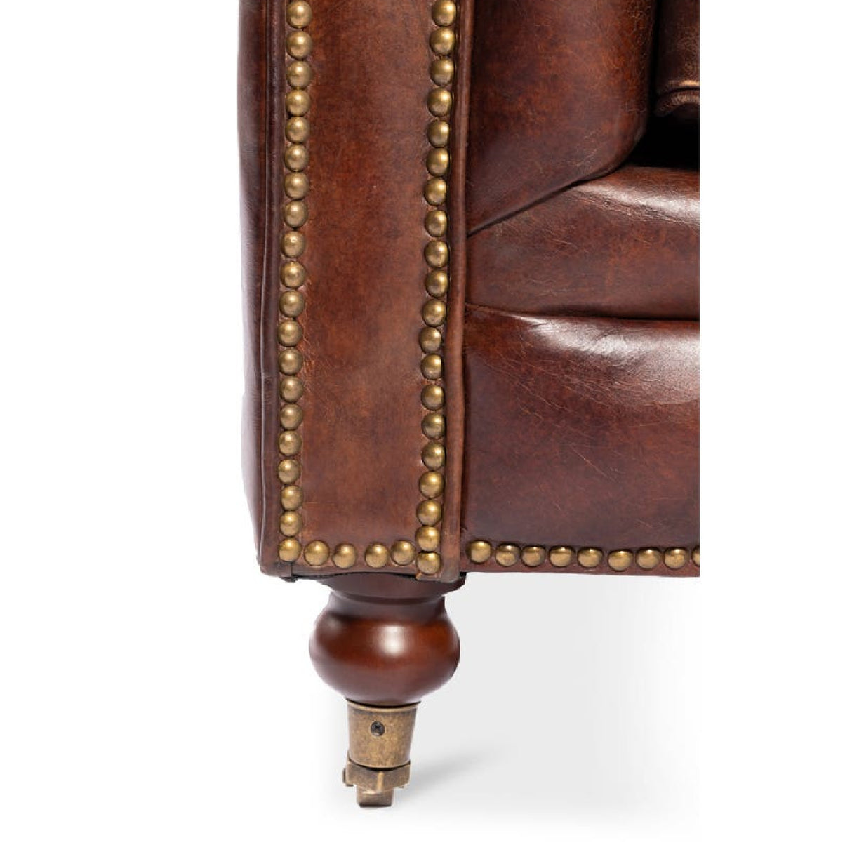 Modern European furniture - Tufted Chesterfield Leather Sofa - www.oroa.com