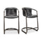 Modern European furniture - Cantilevered Counter Stool Set (2) - www.oroa.com