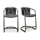 Modern European furniture - Cantilevered Counter Stool Set (2) - www.oroa.com
