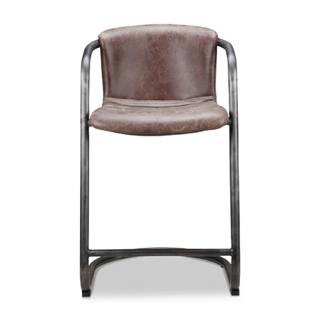 Modern European furniture - Cantilevered Counter Stool Set (2) - www.oroa.com