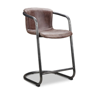 Modern European furniture - Cantilevered Counter Stool Set (2) - www.oroa.com