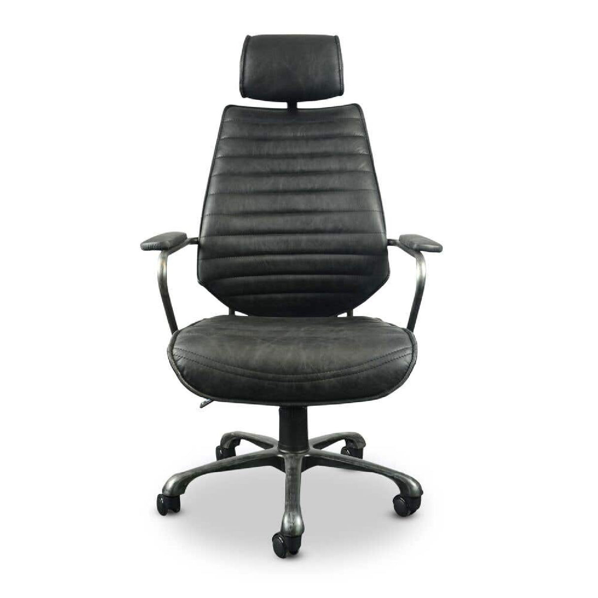 Modern European furniture - Adjustable Leather Office Chair - www.oroa.com