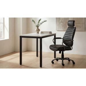Modern European furniture - Adjustable Leather Office Chair - www.oroa.com