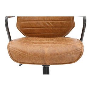 Modern European furniture - Adjustable Leather Office Chair - www.oroa.com