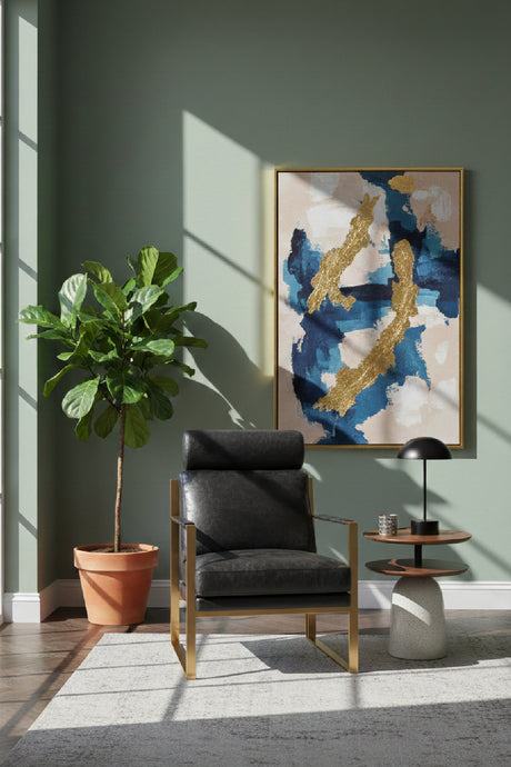 Black Leather Occasional Chair | Novi Living Paradiso | Oroa.com