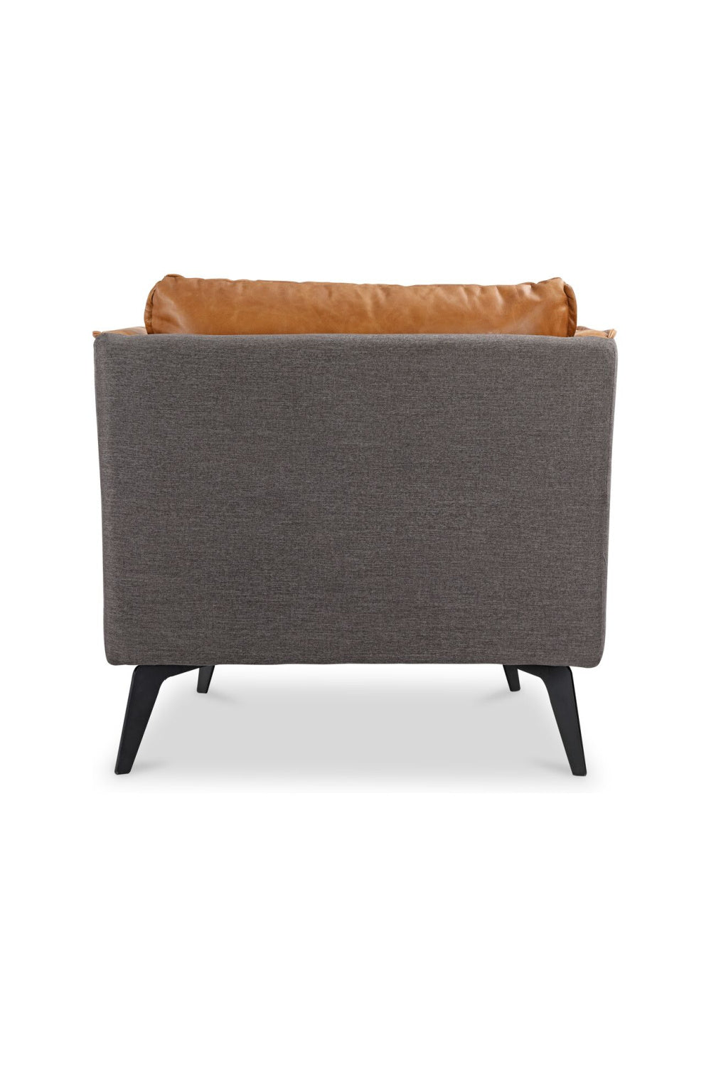 Brown Leather Lounge Armchair | Novi Living Messina | Oroa.com
