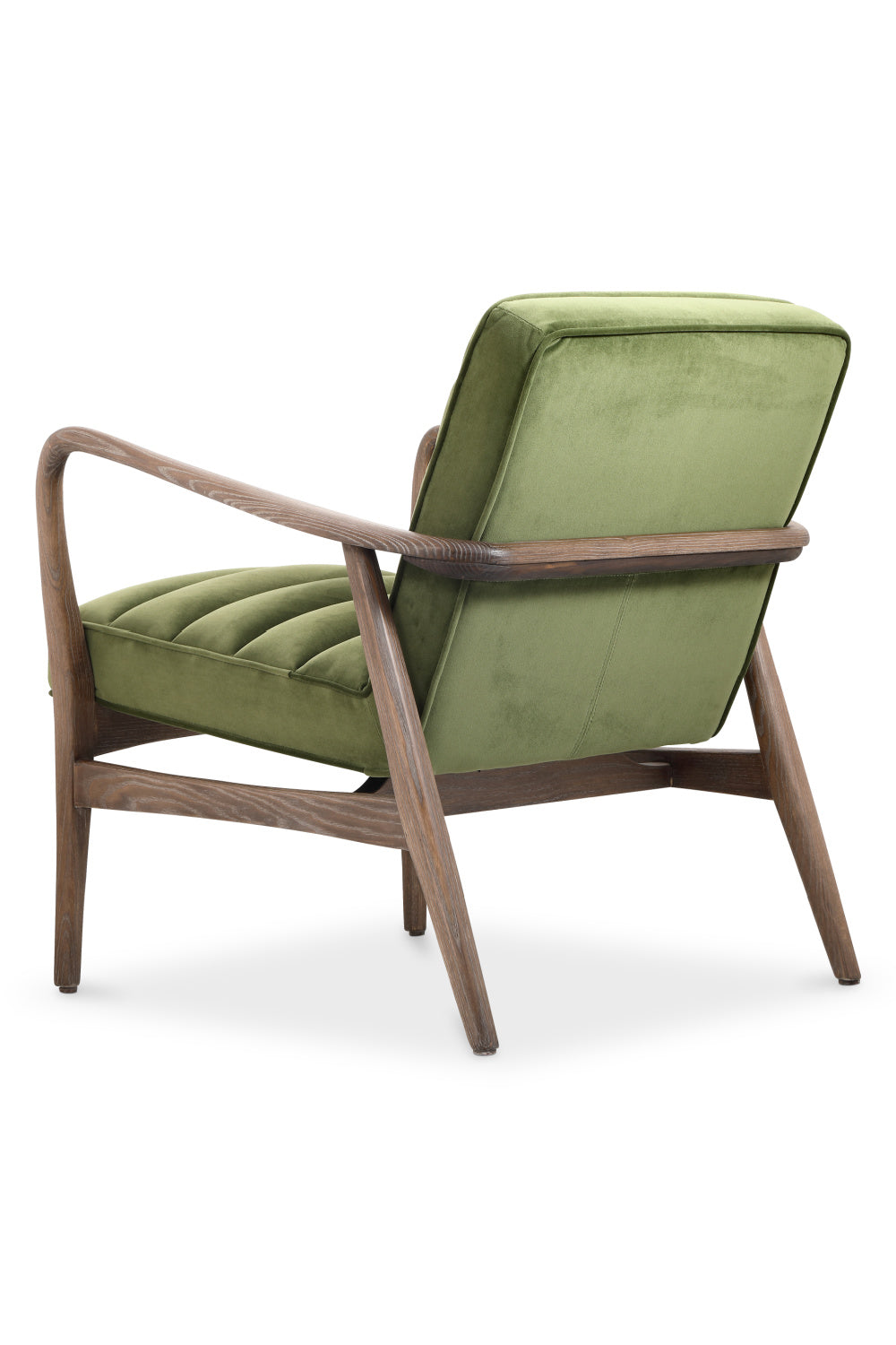 Modern European furniture - Green Velvet Tufted Lounge Chair - www.oroa.com