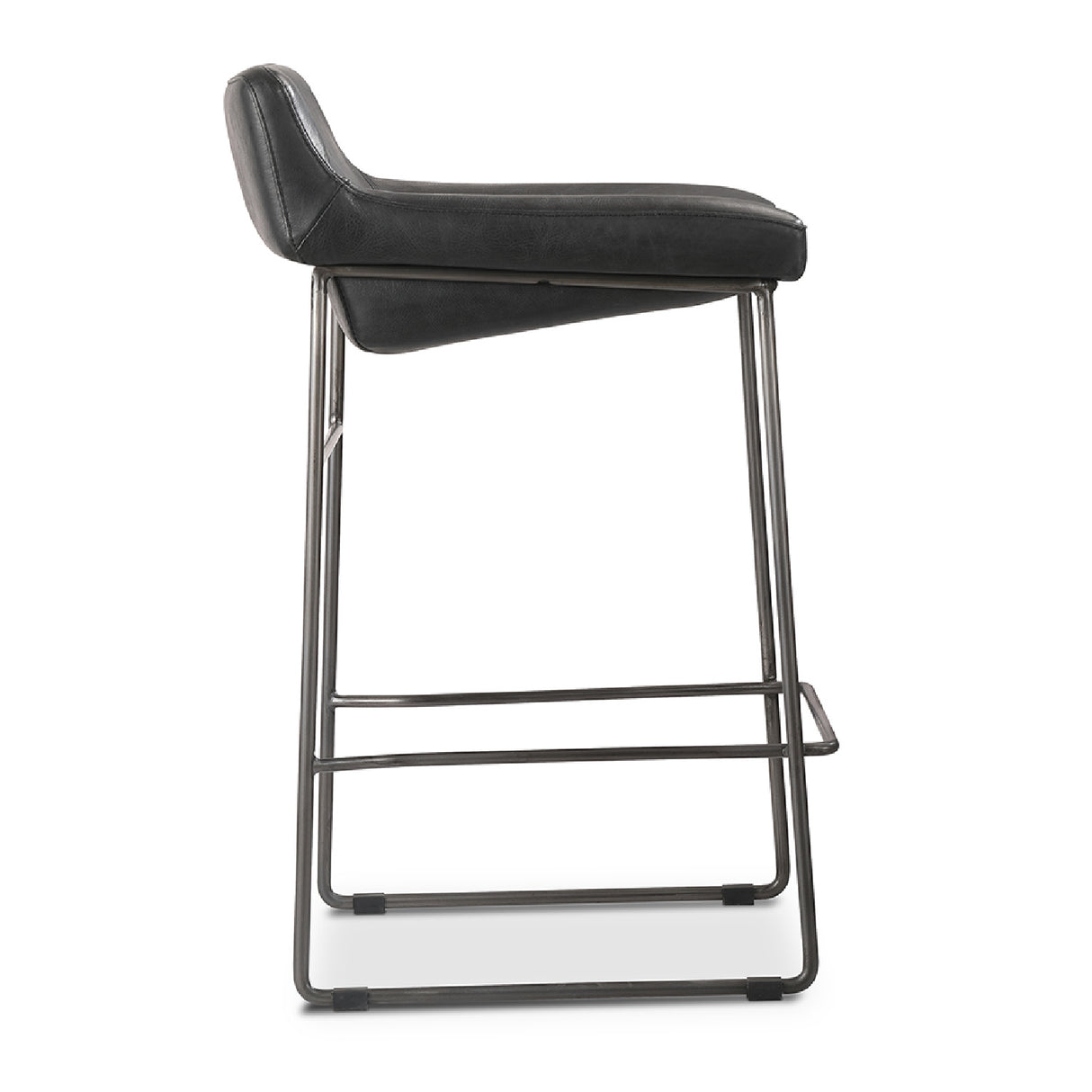 Modern European furniture - Leather Backless Counter Stools (2) - www.oroa.com