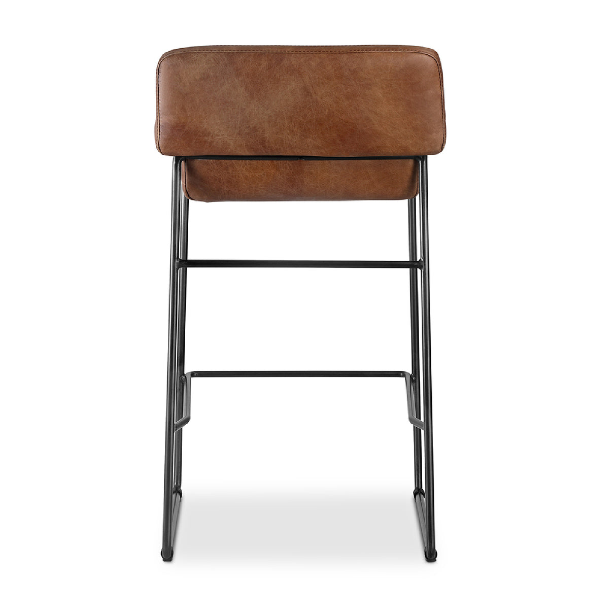 Modern European furniture - Leather Backless Counter Stools (2) - www.oroa.com