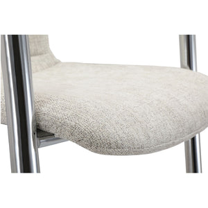 Cantilevered Dining Chair Set (2) | Novi Living Freeman | Oroa.com