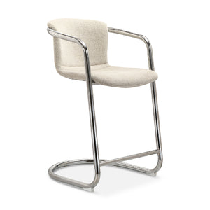 Modern European furniture - Cantilevered Counter Stool Set (2) - www.oroa.com