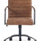 Modern European furniture - Grain Leather Office Chair - www.oroa.com
