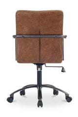 Modern European furniture - Grain Leather Office Chair - www.oroa.com