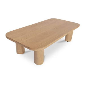 Modern European furniture - Natural Oak Coffee Table - www.oroa.com