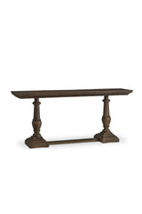 Modern European furniture - Brown Mango Wood Console Table - www.oroa.com