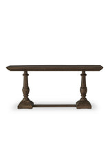 Modern European furniture - Brown Mango Wood Console Table - www.oroa.com